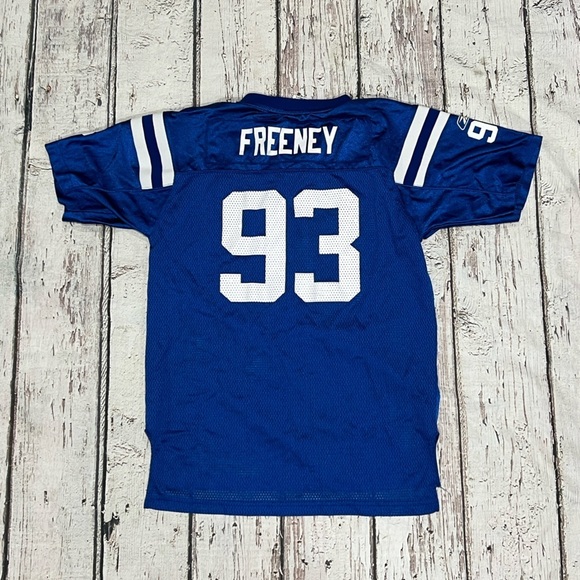 Boys Kids Dwight Freeney #93 Indianapolis Colts NFL Football Reebok Jersey - Picture 2 of 5